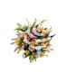 Aranjament floral minitrandafiri si ranunculus